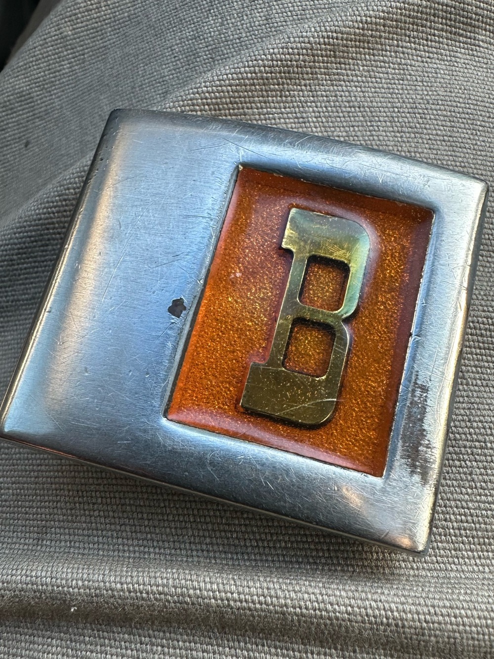 Vintage Lee last name belt buckle. USA